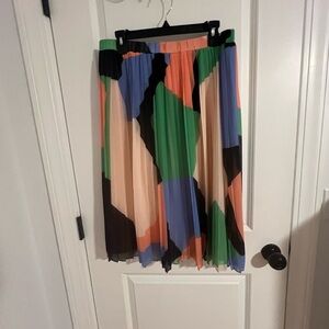 Banana Republic Multicolor A-Line Skirt